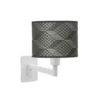 MODA 11, Aplique pared blanco, tetris gris