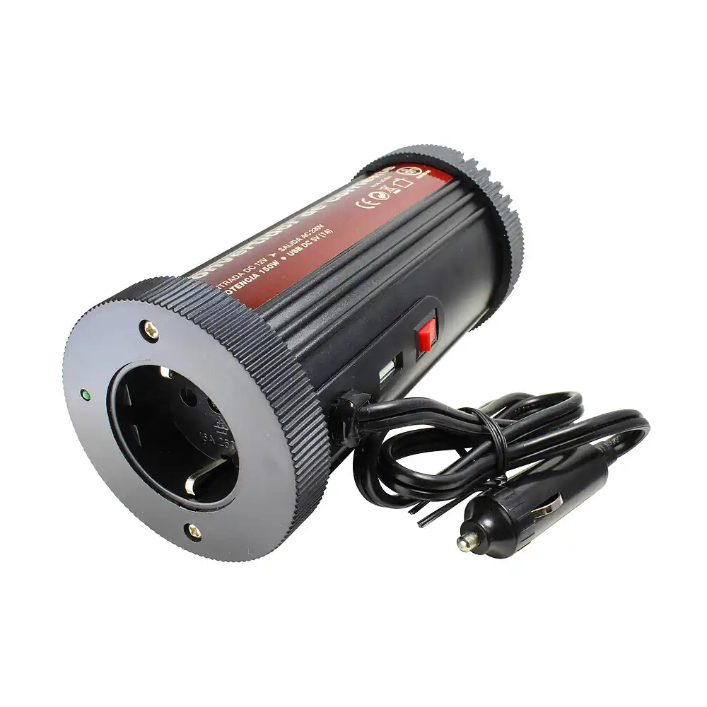 50.084, Convertidor 12V DC a 220V AC, máximo 150W