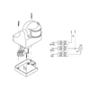 60.253, Detector de movimiento por infrarrojos, superficie y orientable, esquema
