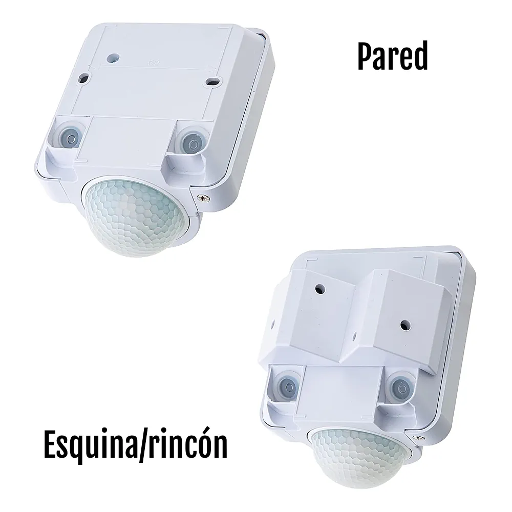 60.255/2, Detector de movimiento por infrarrojos, montaje en pared/esquina/rincón