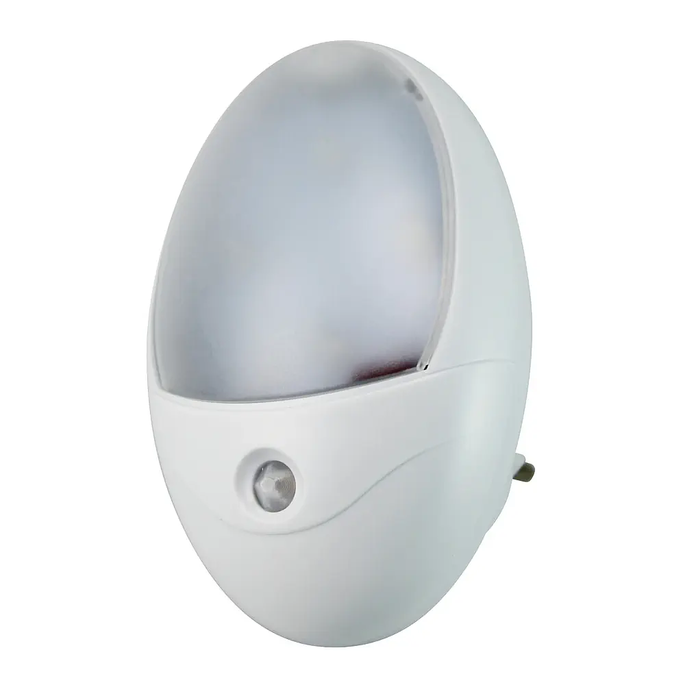 60.258, Luz de noche led con detector de movimiento enchufable a 220V