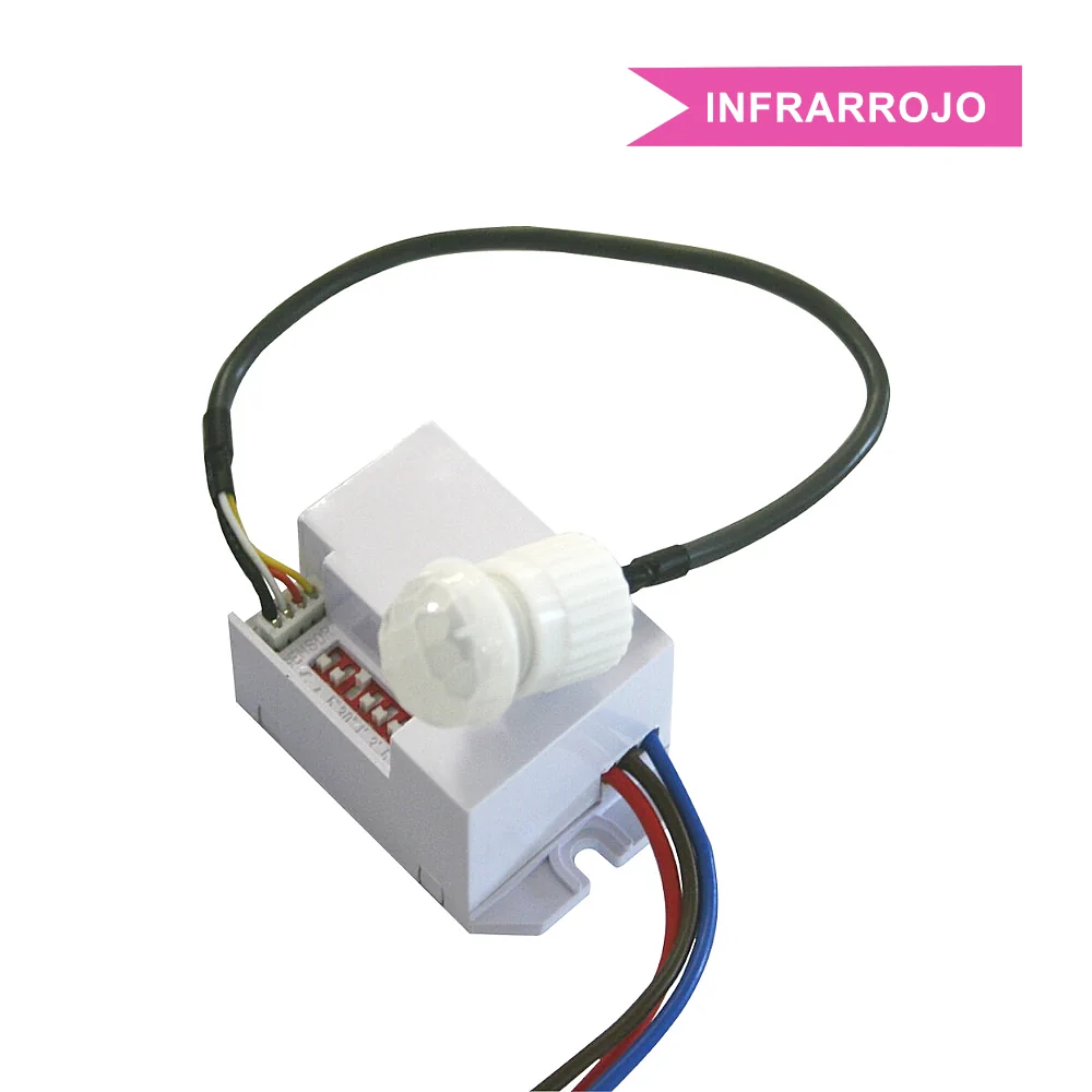 60.259, Detector de presencia por infrarrojos, empotrable