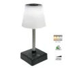 60.439, Lampara sobremesa recargable USB, dimmable, selector color de luz