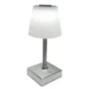 60.439/P, Lampara sobremesa recargable USB, color plata