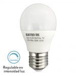 Bombilla LED Esférica 7W E27 Regulable