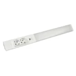 81.006/USB, Regleta led, puesto de trabajo, con luz, enchufes y tomas USB