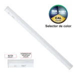 81.008/CCT, Regleta led mini, con selector de color de luz, varios tamaños. Ideal para colocar bajo muebles