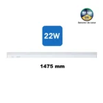 81.008/22/CCT, Regleta led mini, con selector de color de luz, 22W