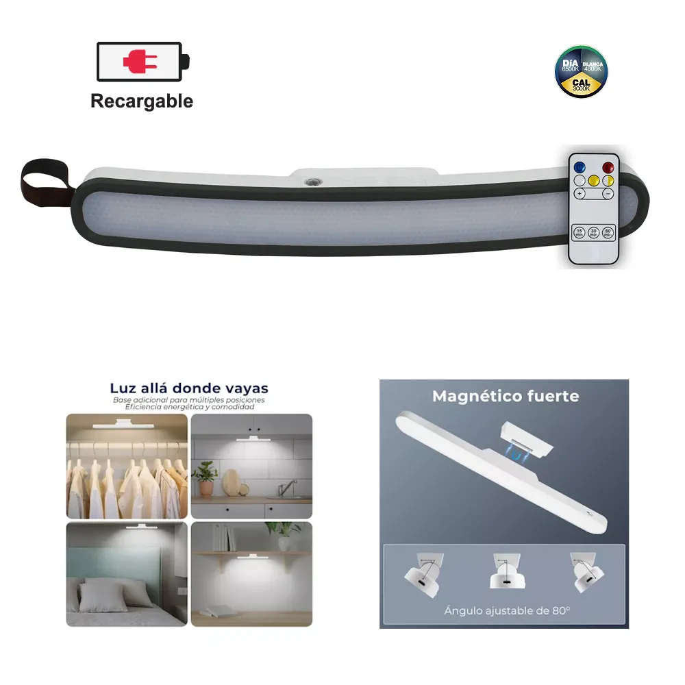 81.021, Mini pantalla led recargable