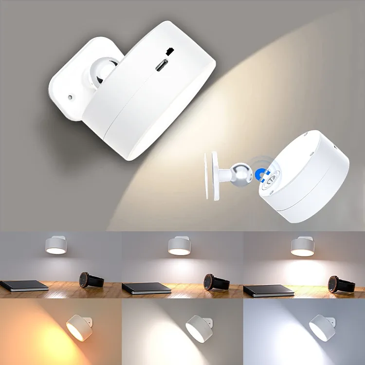 81.023, Aplique Led recargable usb, fijación