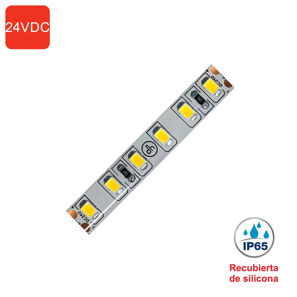 81.045/9,6. Tira led 9,6W/metro, 24V