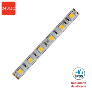 81.049/14,4. Tira led 14,4W/metro, 24V