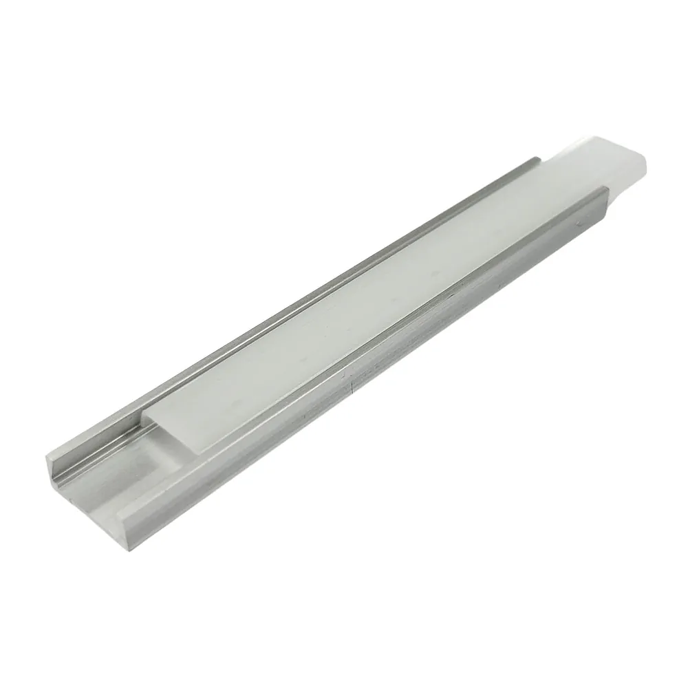 81.085, Perfil de aluminio recto de superficie para tiras LED
