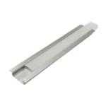 81.087, Perfil de aluminio recto de superficie para tiras LED, para empotrar