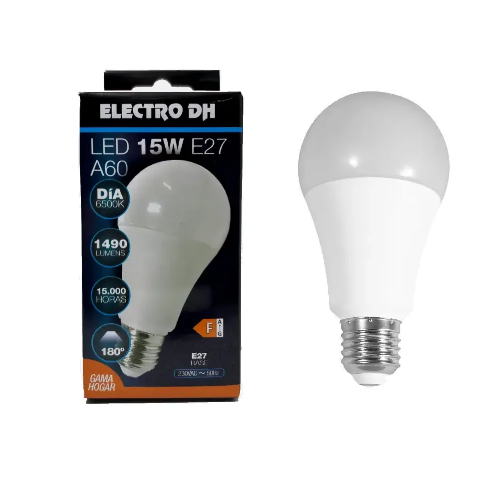 81195/15/CAJA, Bombilla LED estándar, 15W, día