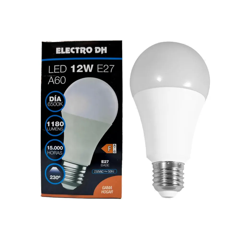 81196/CAJA, Bombilla LED estándar, 12W, día