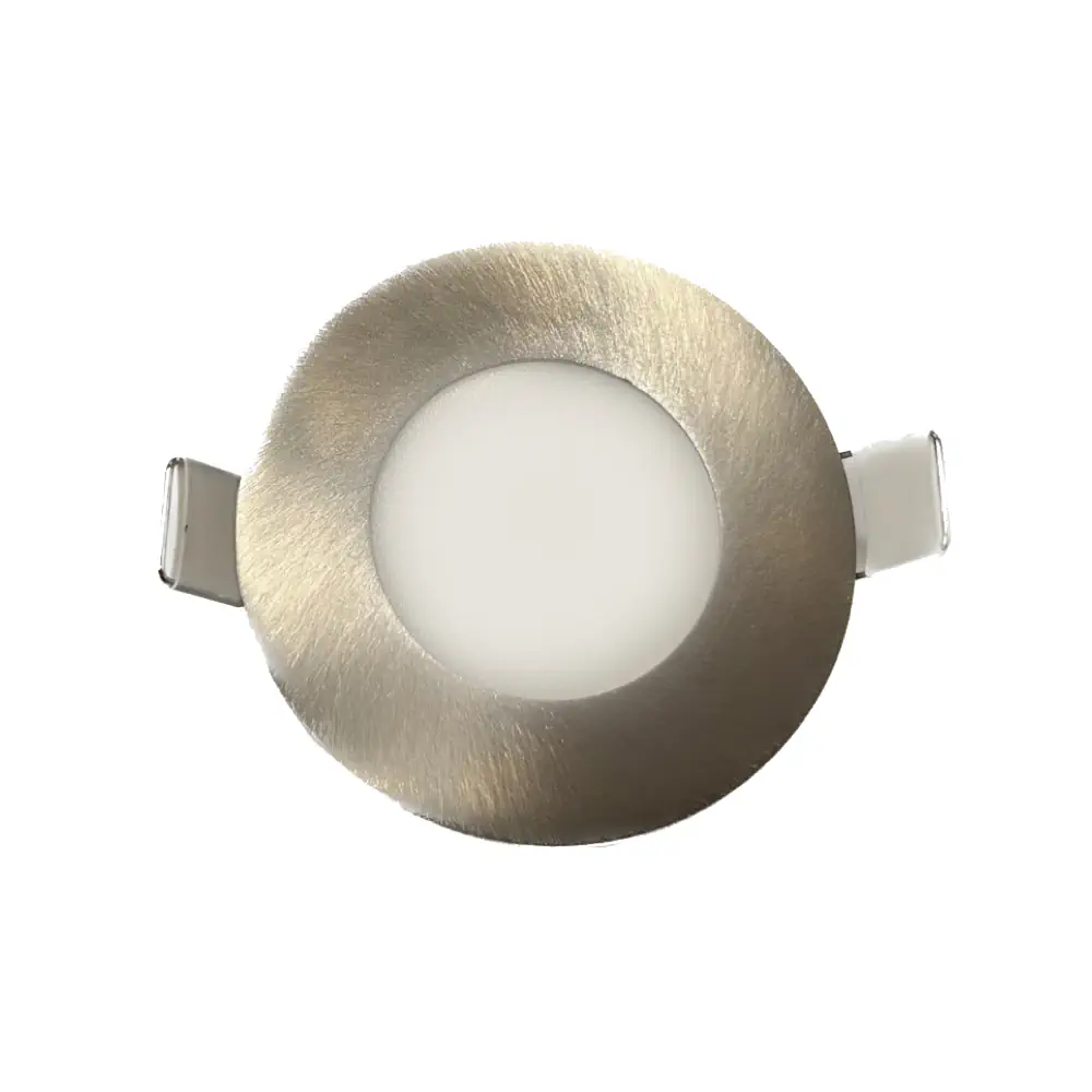 81607/5/NI/CCT Downlight led redondo níquel, selector color de luz, 5W
