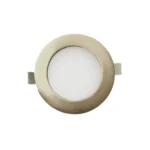 81607/9/NI/CCT Downlight led redondo níquel, selector color de luz, 9W