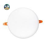 81613/18/B/CCT, Downlight empotrar, ajustable, blanco, color de luz seleccionable, 18W, 17cm