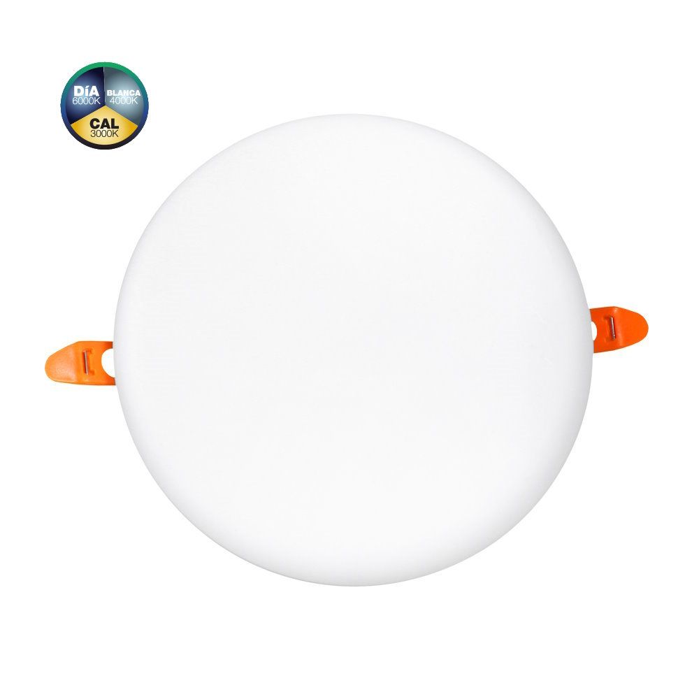 81613/18/B/CCT, Downlight empotrar, ajustable, blanco, color de luz seleccionable, 18W, 17cm