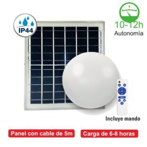 81.753, Plafón led exterior solar