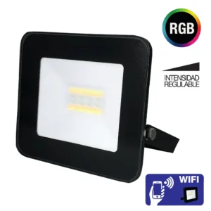 81.763/20/WIFI. Foco led de exterior, controlable vía wifi, RGB, potencia 20W