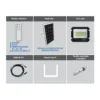 81.765, Foco led solar con sensor crepuscular.