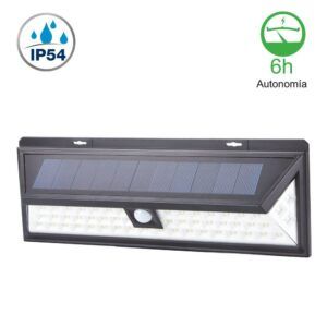 81.775/2, Aplique exterior led solar, con sensor de movimiento