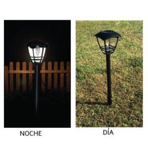 81779_1. Farol solar tipo estaca suelo. Autoencendido al anochecer