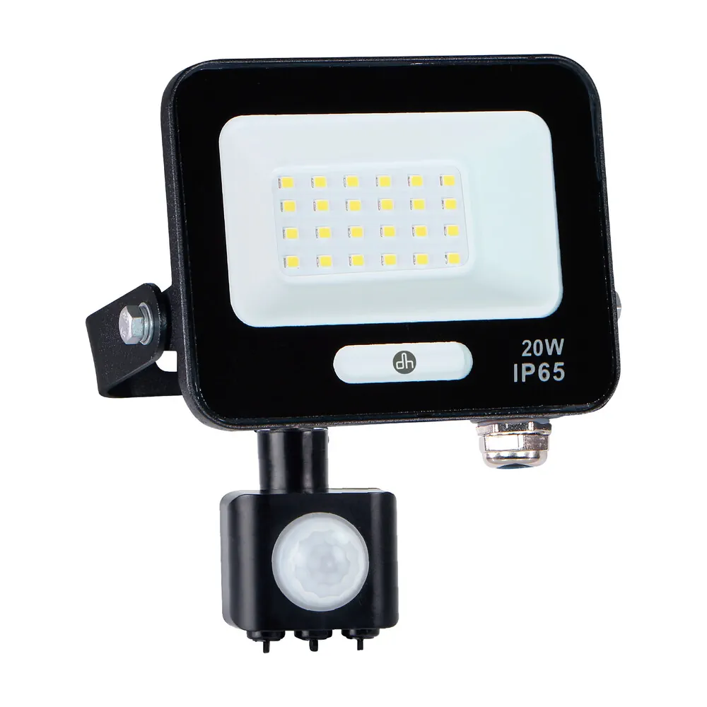 81.784/S/20/D, Foco led exterior con sensor de presencia por infrarrojos, 20W