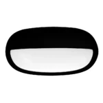 81.803/B, Aplique Led exterior policarbonato, color negro