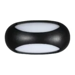 81.804/N, Aplique led exterior, con selector de color de luz, color negro