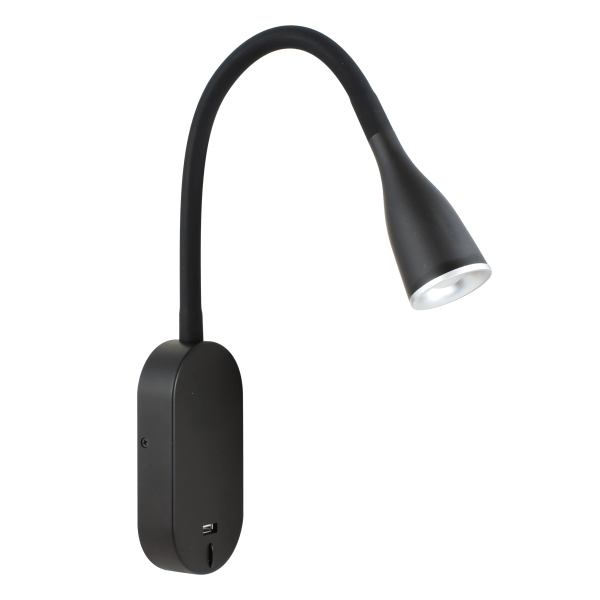 Alternative view of 82.071, Aplique LED de pared, con puerto USB