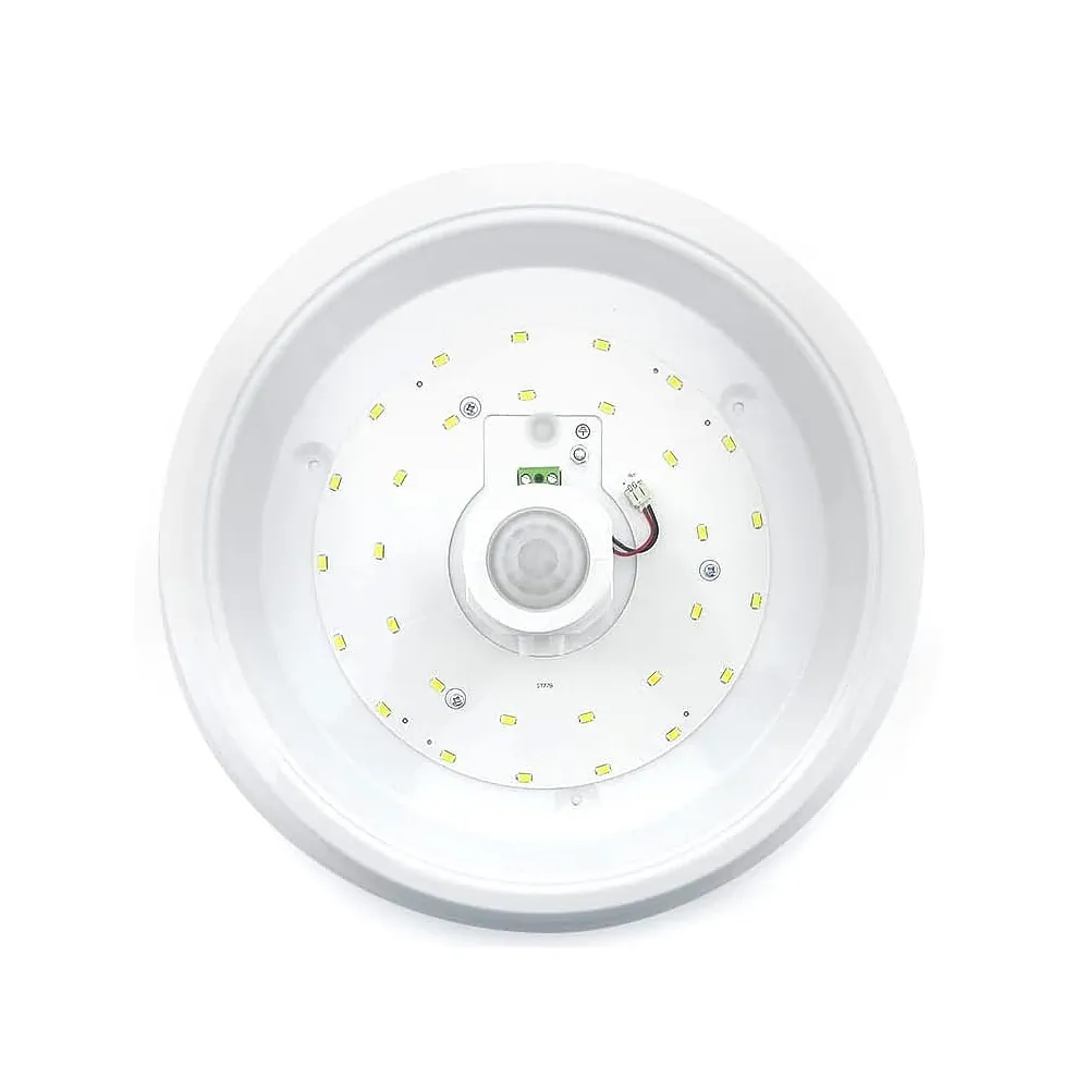 82.380/16/IR, Plafón led integrado 16W, con detector de movimiento por infrarrojos