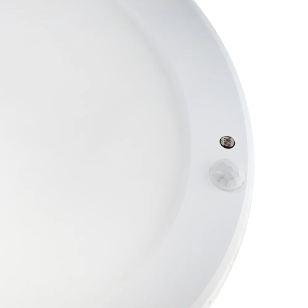 82.381/CCT, Plafón Led 16W, extraplano, con sensor de movimiento y crepuscular, sensor