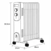 93.067/11. Radiador de aceite 2500W