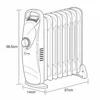 93.069/9/N, Radiador de aceite mini, 800W
