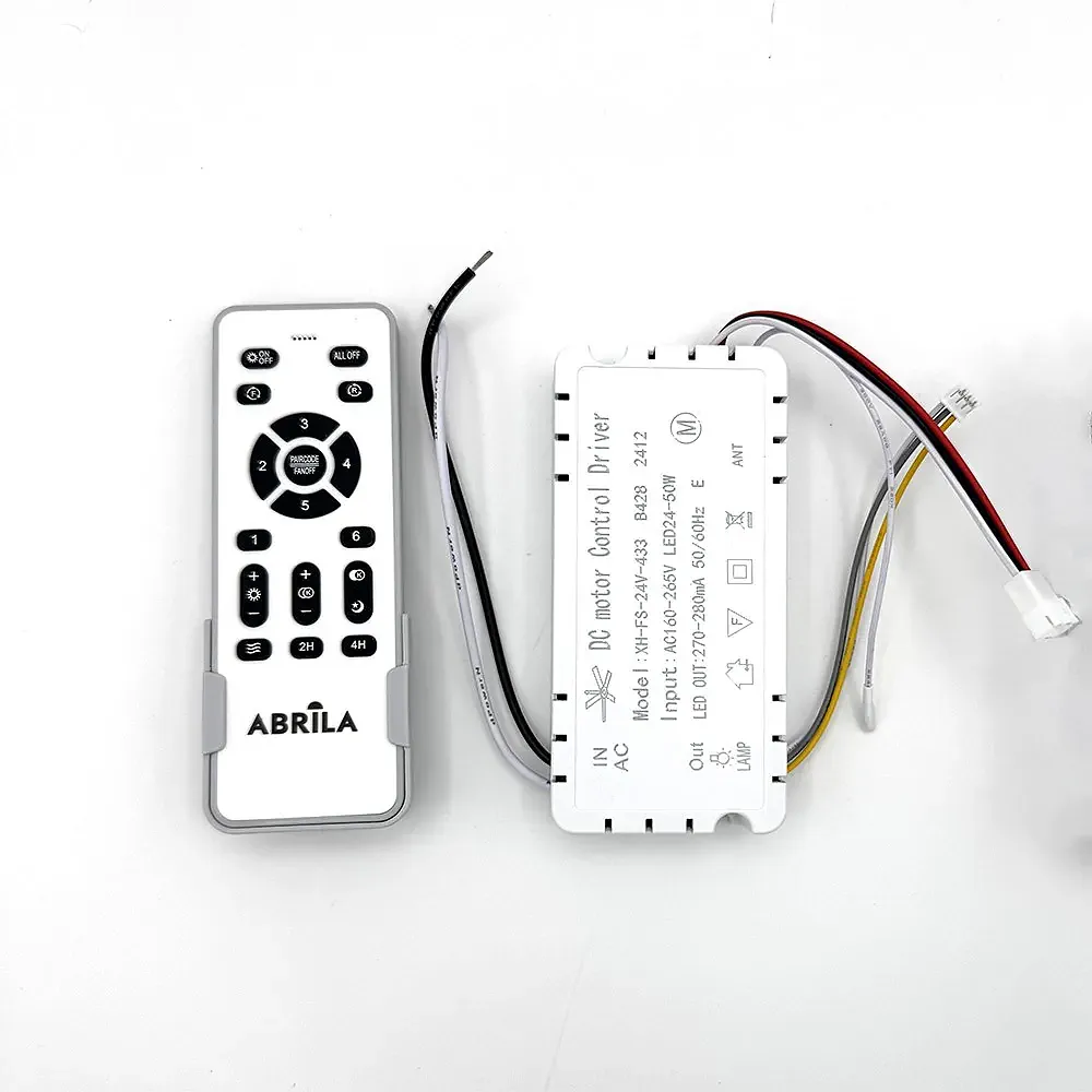 99.MANDO-25TRID, Kit mando a distancia ventilador techo modelos dimables