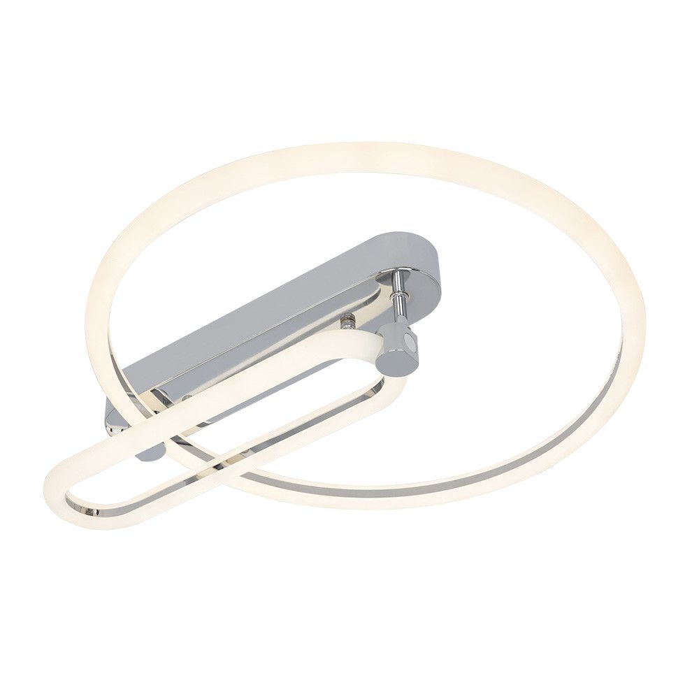 Alternative view of ADHARA, Plafón LED, 57W, selector de color de luz, regulable, con mando