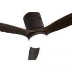 Ventilador de techo, AGUILÓN 1, marrón-roble, tulipa