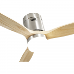 Ventilador de techo, AGUILÓN 1, níquel-haya, tulipa