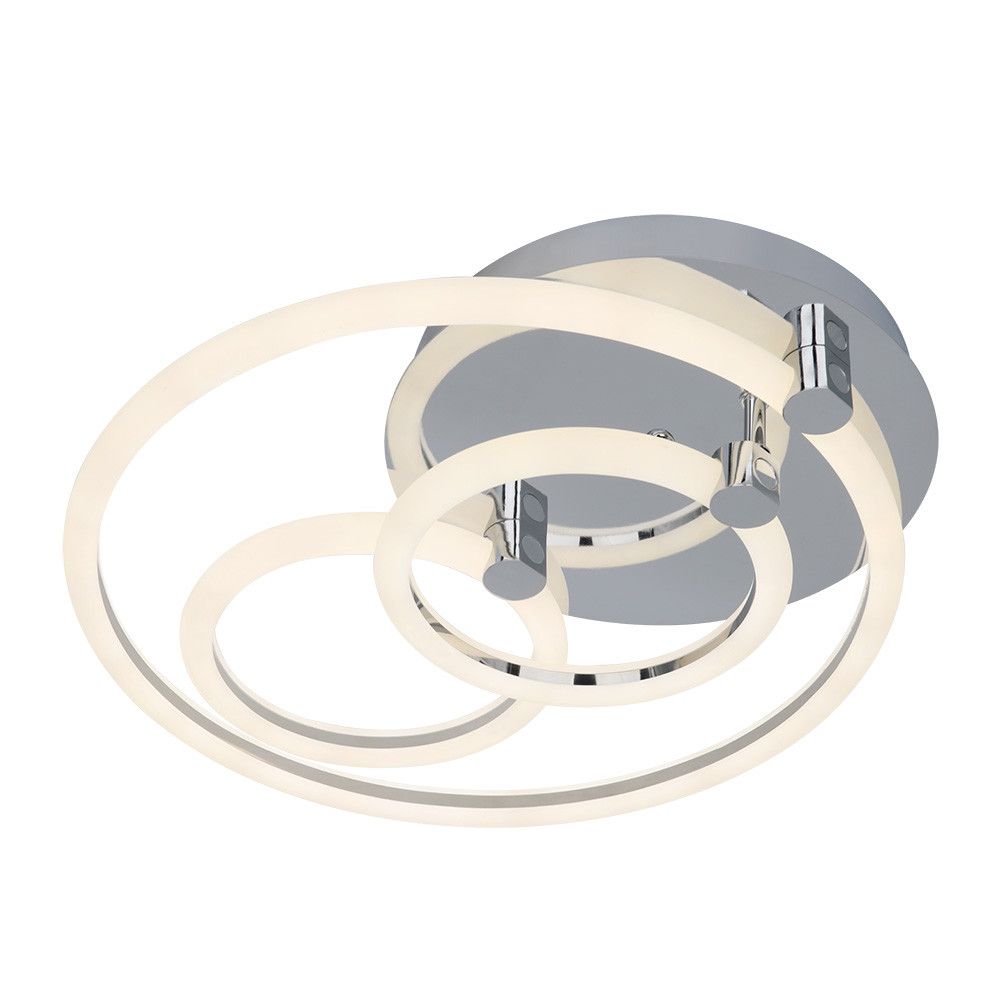 Alternative view of ALYA, Plafón LED, 68W, selector de color de luz, regulable, con mando