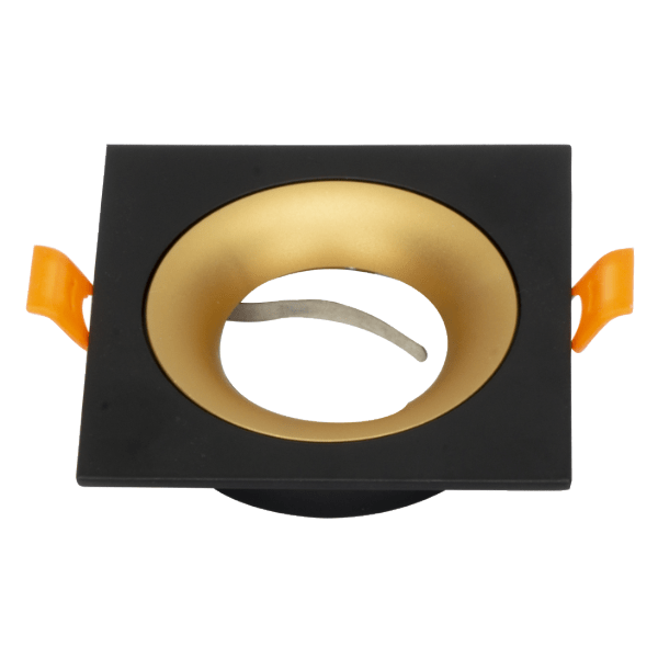 Alternative view of Empotrable Anou Cuadrado Negro/Oro Orientable
