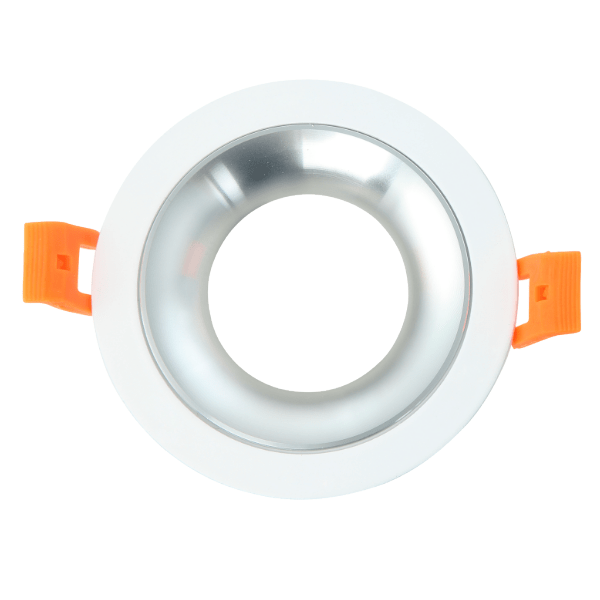 Empotrable Anou Redondo Blanco/Cromo Orientable