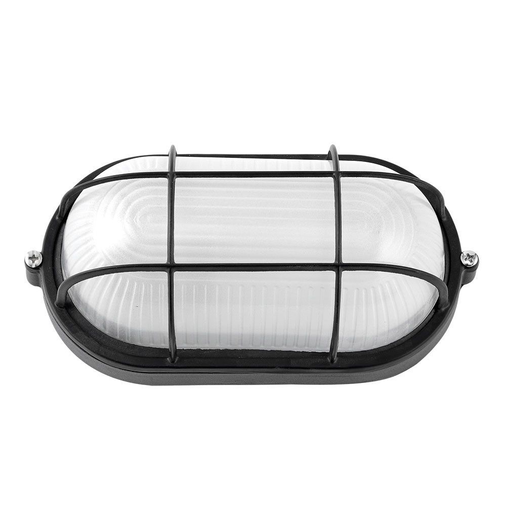 APUS, Aplique exterior, aluminio, oval, grande - IP44