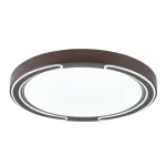ASHER, Plafón led color Marrón