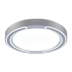 ASHER, Plafón led color Plata