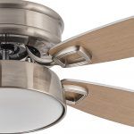 Ventilador de techo, BRAW, Níquel-Haya, detalle