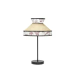 CONSTANTINOPLA, Lámpara sobremesa grande color Beige/Rojo