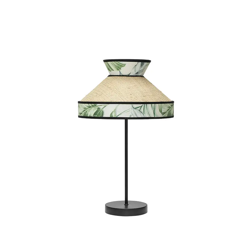 CONSTANTINOPLA, Lámpara sobremesa grande color Beige/Verde